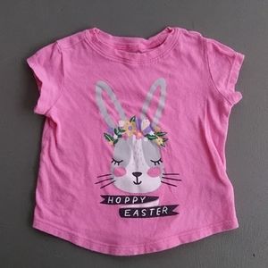 Baby Girl 12 - 18 Month Old Navy Easter Top / T-Shirt
